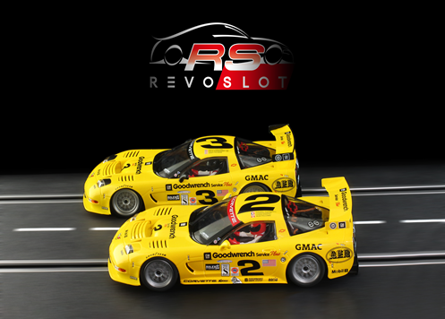 REVOSLOT RS0217 Corvette Twin Pack C5 2001 No2&3 RS0217