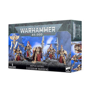 Warhammer 40K Adeptus Custodes - Custodian Wardens Set of 5 01-11
