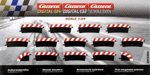 Carrera Evo/Digital Outside Shoulders for High Bank 4/15 20580