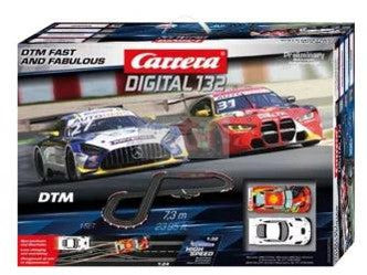 Carrera Digital 132 DTM Fast &amp; Fabulous 7.3 Set completo 30030