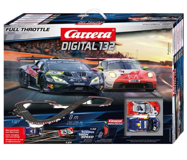 Carrera Digital 132 Full Throttle GT3 Set 8m With Wireless 2.0 30045