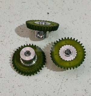 S&K Slot Racing Products 34T 64P 3/32 Axle Angled Gear 3464A