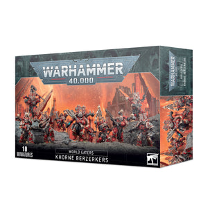 Warhammer 40K World Eaters - Khorne Berzerkers Set of 10 - 43-10