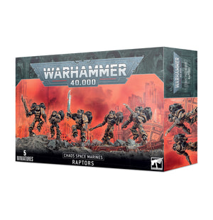 Warhammer 40K Chaos Space Marines - Raptors Set of 5 - 43-13