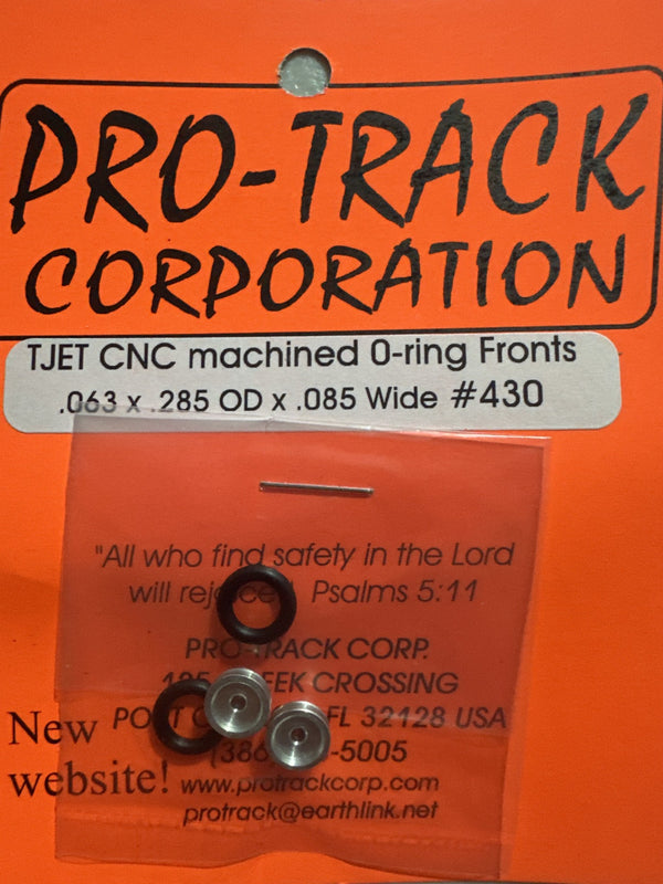 Pro Track Corporation TJET CNC O-Ring Fronts 430
