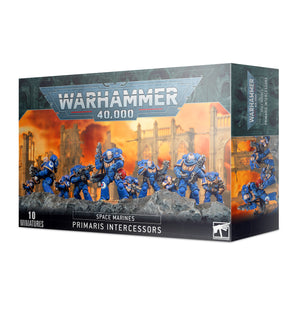 Warhammer 40K Space Marines - Intercessor Squad Set of 10 48-75