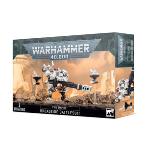 Warhammer 40K Táu Empire - Broadside Battlesuit Set of 3 56-15