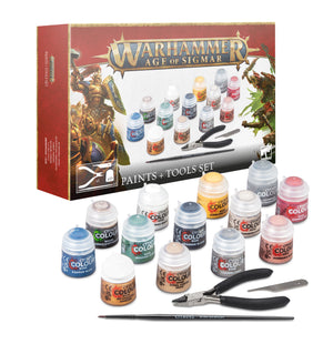 Warhammer Age of Sigmar Paint and Tools Set 80-17