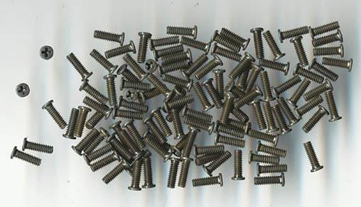 Plafit M2 x 6mm Flat Head Screws 87N26