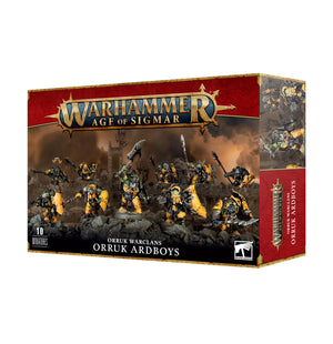 Warhammer AOS Orruk Warclans - Orruk Ardboys Set of 10 89-16