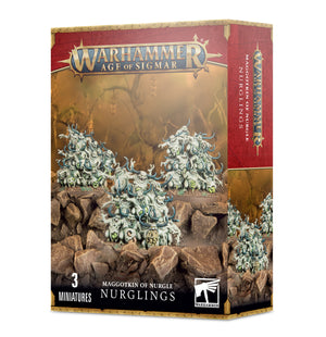 Warhammer AOS Maggotkin of Nurgle - Nurglings Set of 3 Miniatures 97-18