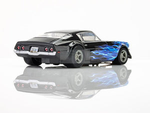 AFX Camaro 1973 Wildfire Nero/Blu AFX22046
