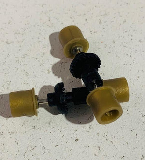 AFX Hinterachse mit Naben Gold AFX8814G