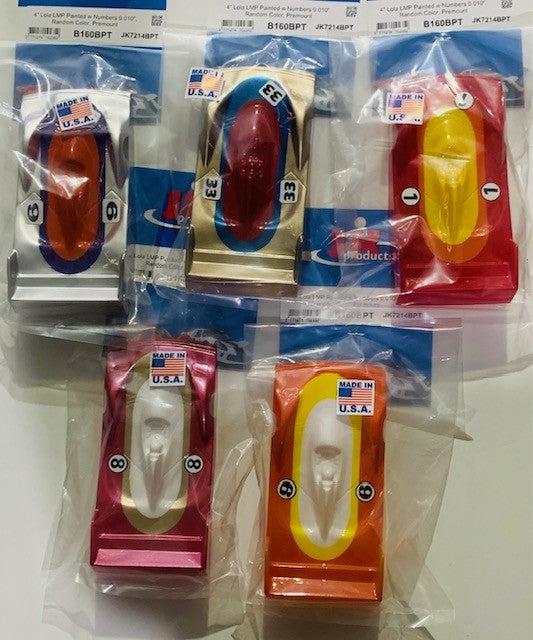JK Products 4 inch Lola LMP Open Cockpit 0.010 Painted Pre Mounted Body B160BPT