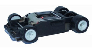 Bull Dog Racing STD Rolling Chassis Weiße Räder BDR7887W