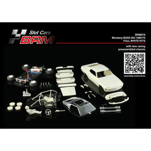 BRM 1-24 Mustang Boss 302 White Kit BRM078