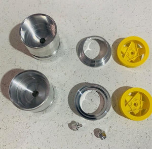 BRM Rear Wheels with Inserts 512M BRM S-085C