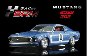 BRM194 1-24 Ford Mustang Boss Shelby No.1 BRM194