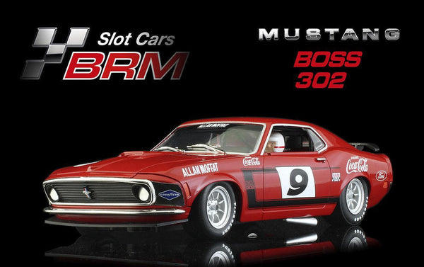 BRM195 1-24 Ford Mustang Boss Allan Moffat No.9 BRM195