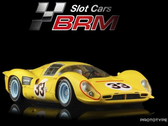 BRM 1-24 Ferrari 412P No.33 Ecurie Francorchamps BRM203