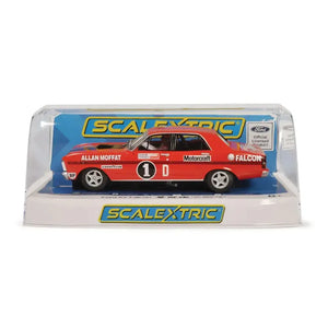 Scalextric Slot Car C4702F Ford XY Falcon - Bathurst 1972 - #1D MOFFAT SLOT CAR C4702F