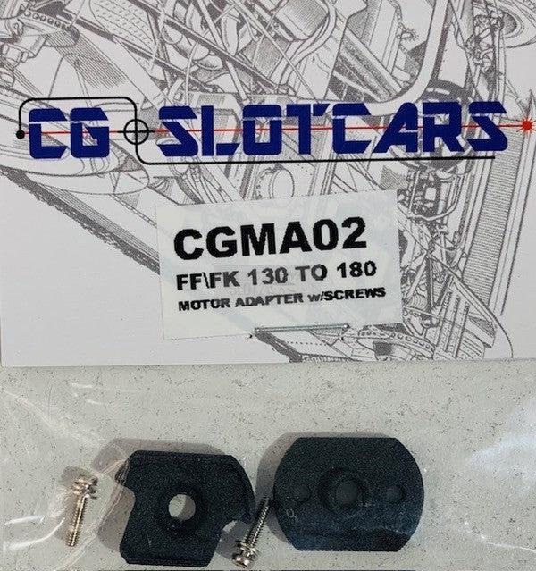 CG Slotcars FF/FK 130 to 180 Motor Adapter CGMA02