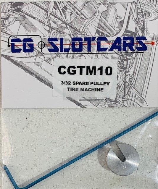 Puleggia di ricambio 3/32 per slotcar CG per macchina per pneumatici CGTM10