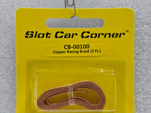 CB-00100 copper Racing Braid (3FT)  CB-00100