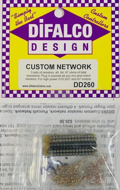Difalco Rete Personalizzata Set di 3 Resistori DD260