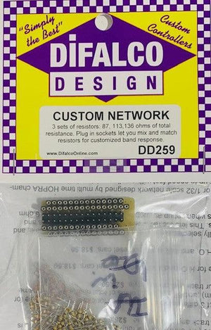 Difalco Custom Network Set mit 3 Widerständen DD259