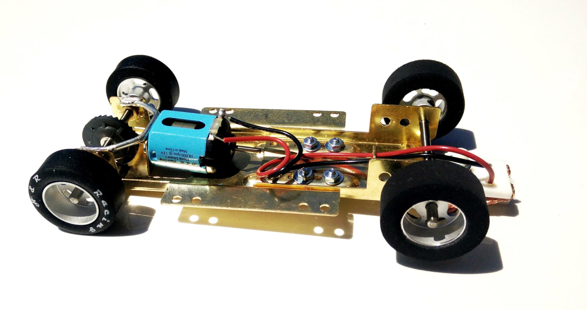 Hr Racing H&R Racing Adjustable Wheelbase 1/24 RTR assembled Rolling Chassis HRC ...