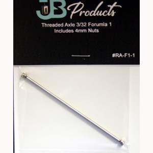 JB Products Formula 1 Threaded Front Axles RA-F1-1