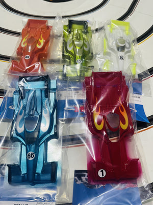 JK Products 4" Scale Clear F1 Indy Body 0,010 B2B