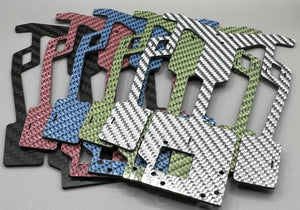KC Racing Brushless CarbonX Car Chassis (SILVER) KCR-CFF01E-S
