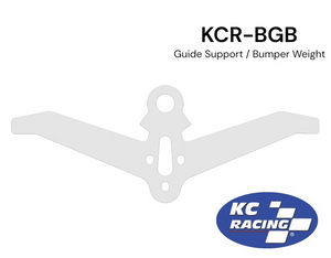 KC Racing Brushless CarbonX Guide Support Bumper KCR-BGB