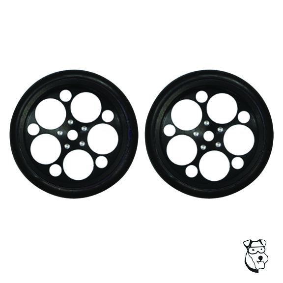 Mid America Drag Gambo Front Wheels O'Ring 0.800 Tall Black MID2740B