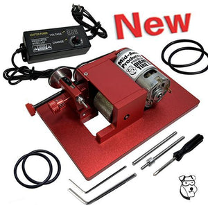 Mid America Precision Diamond Tyre Truer For 2mm, 3/32" And 1/8" Axles w/Power Supply Carry Case MID451P