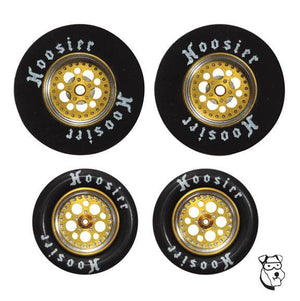 Mid America 1 1/16 x 0.500 Predators Wheel Set Gold MID1858G
