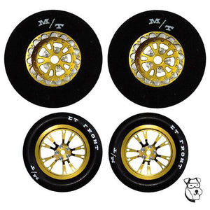 Mid America 1 3/16 x 0.500 V Series Wheel Set Gold MID5668G