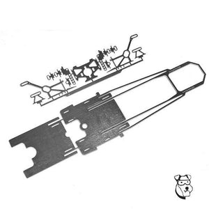 Mid America 1/24 Bert Narrow No Bar Inline Drag Chassis Kit MID274B