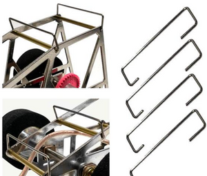 Mid America 1/24 Outlaw Sprint Car 4 Wing Uprights MID469U