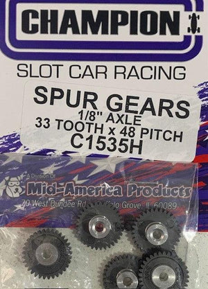 Mid America Champion 1/8 Spur Gear 48P 33T C1535H