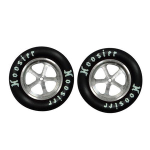 Mid America Drag Star Front Wheels Big O'Ring 1.000 Tall Silver MID741