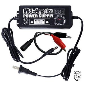 Mid America Power Supply With Alligator Plug Leads MID451E