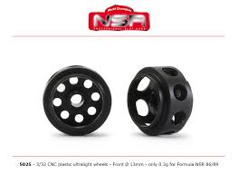 NSR5025 CNC Formula UltraLight Front Wheels 13 Dia 3/32 N5025