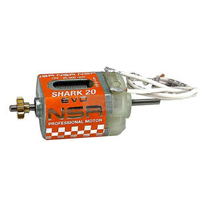 NSR3040N Motor Shark EVO 20K with Pinion & Wires N3040N