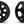 NSR5025 CNC Formula UltraLight Front Wheels 13 Dia 3/32 N5025