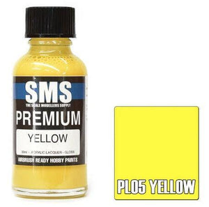 SMS Premium Paint Yellow 30ml PL05