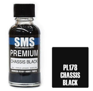 SMS Premium Paint Chassis Black 30ml PL178