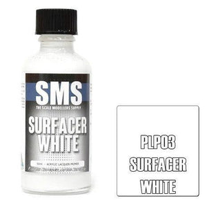 SMS Primer Surfacer White 50ml PLP03